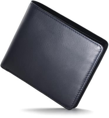 Кошелек Shitamachi Bifold из натуральной кожи в Японии с большой вместимостью для карт Кошелек Tatsuno Leather Сделано в Японии Подарочная коробка из гладкой кожи