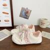 Pink Puff Board Shoes Female Ugly Cute 2025 Summer New Chic Niche Design Korean Version of Student Sports Little White Shoes