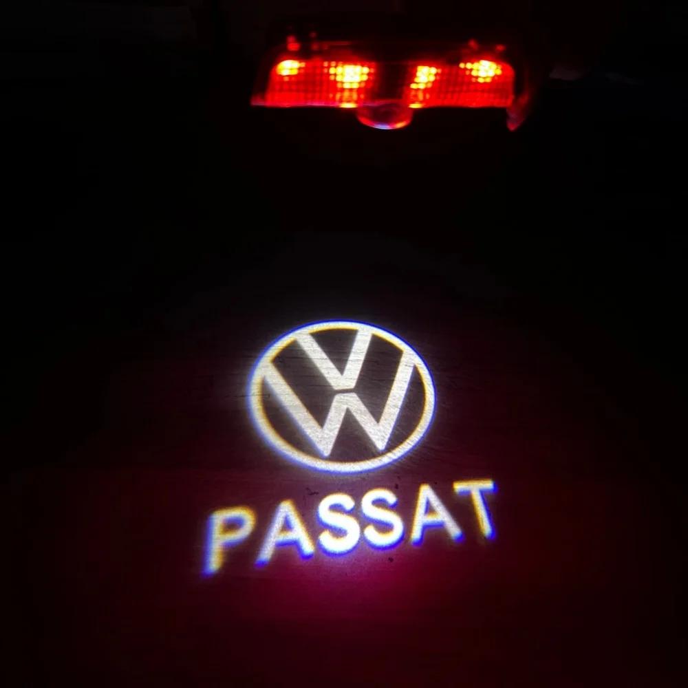 Car LED Decorative Door Light Welcome Projector Lamp For VW Passat B6 B7 Sharan CC Golf 5 6 7 Jetta Scirocco 3 Tiguan EOS Ox3