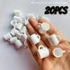 20 мини-подвесок в виде белых кофейных кружек из смолы - Очаровательные подвески, подходящие для бижутерии, цепочек, аксессуаров для волос и декора кукольного домика