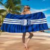 Persib Bandung Football Crest Beach Towel, Quick-drying, Easy to Care for, Suitable for Both Fitness and Beach Vacations,Sports Essential