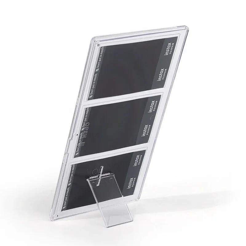 Acrylic Photo Frame Kpop Picture Frame Idol Photocard Stand Photocard Holder Cards Display Stand Picture Collect Table Decor