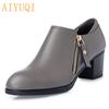 Women's Shoes  Genuine Leather Women Shoes Fashion Hole Shoes  Casual Single  Shoes Women