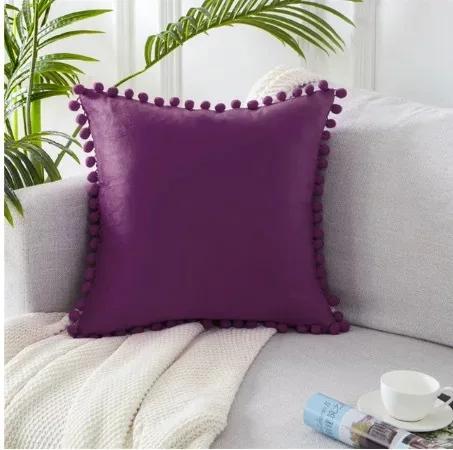 Домашняя бархатная наволочка Декор Мягкая декоративная наволочка Чехол для подушки Украшение комнаты Наволочки для дивана Большие 30×50 45×45 50X50 65X65 см