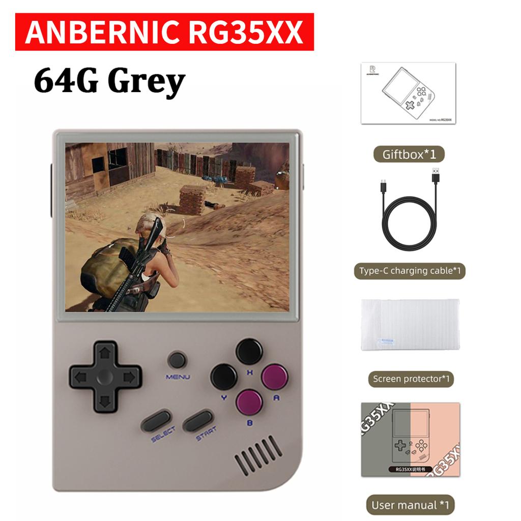 Anbernic Rg Nano Rg35xx Ретро игровая консоль Linux Система Ips Экран Портативный портативный игровой плеер Мини-консоль Подарок для ребенка