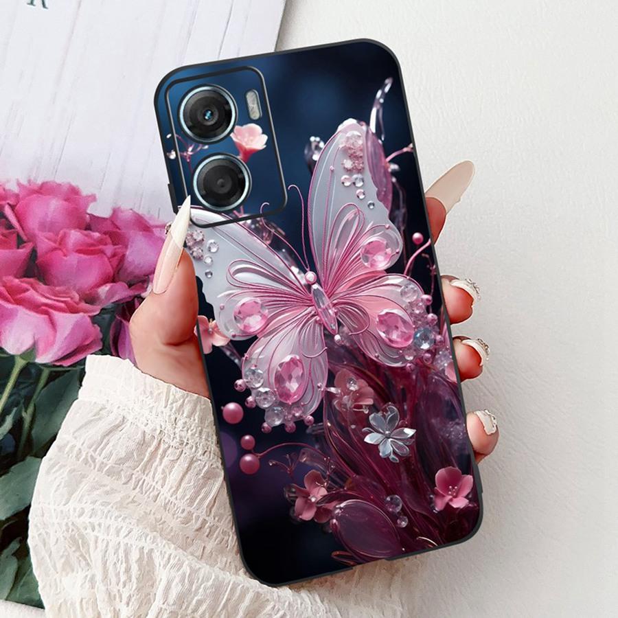 For Motorola Moto G06 Cases G06Power Cover Cartoon butterfly Soft TPU Silicon Back Cover For MotoG06 G 06 Power Phone Case