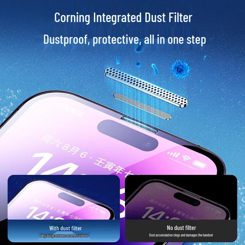 Baseus Защитное стекло Corning для iPhone 12/12 Pro
