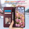 Магнитный кожаный кошелек-чехол для телефона для Samsung Galaxy A17 A56 A36 A26 A16 A55 A35 A25 A15 A54 A34 A14 A53 A33 A13 Обложка-кошелек