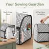 Dustproof Overlock Machine Protective Cover Protective Case for Singer/Brother Home Sewing