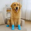 4pcs/set Adjustable Non-Slip Dog Shoes Wear-Resistant Waterproof Dog Boots  Indoor Outdoor