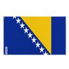 Drapeau - Bosnie-Herzégovine - 96 X 144 Cm - Polyester - Recto/verso - Œillets En Fer