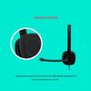 Logitech H151 Wired Computer Headset with Mic