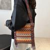 Tassel Ethnic Style Crossbody Bags Woven Bag Bohemian Shoulder Bag Fringe Shoulder Bag  Travel