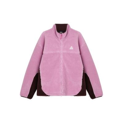 ACG Therma-Fit Adv Letter Embroidery Faux Shearling Stand Collar Удобная теплая куртка для мужчин Куртки Bold-Pink FV8654-632