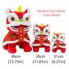 Colorful Sequined Lion Dance Plush Doll Lion Dance Chinese New Year Gift  Birthday Gift