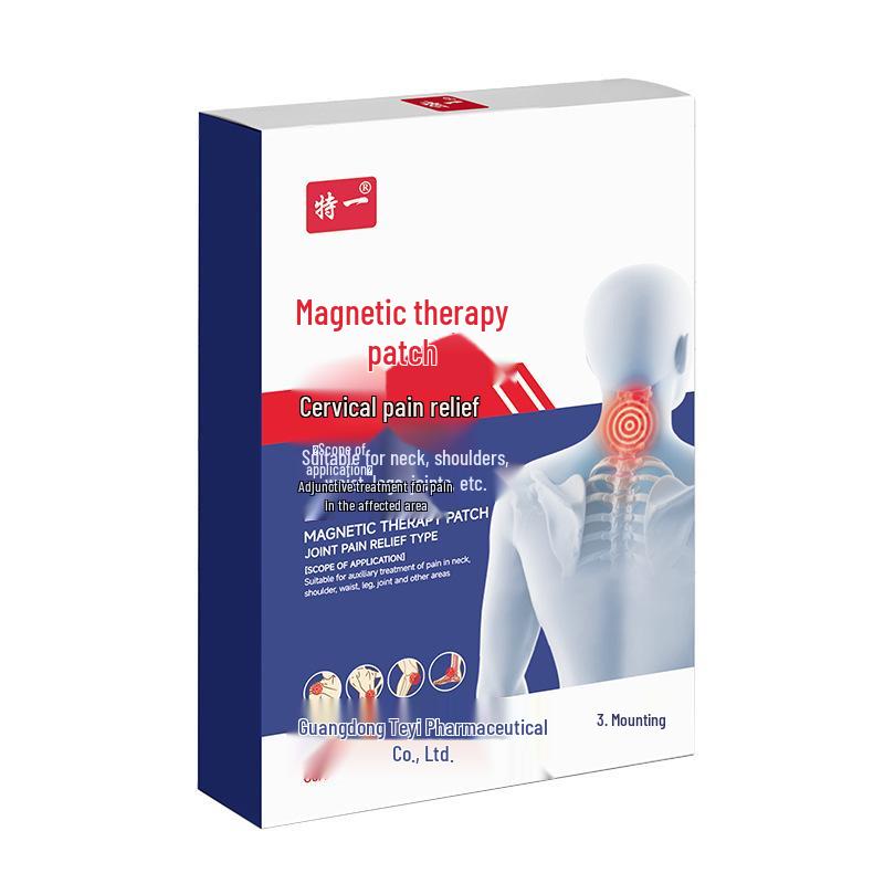 Магнитные пластыри Te Yi для снятия боли в суставах, пояснице и плечах, при растяжениях, ушибах, в качестве вспомогательного лечения