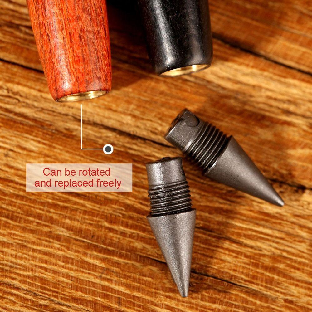 Деревянный художественный карандаш для эскизов, неограниченное письмо, бесконечный карандаш, прочный, вечный карандаш для письма