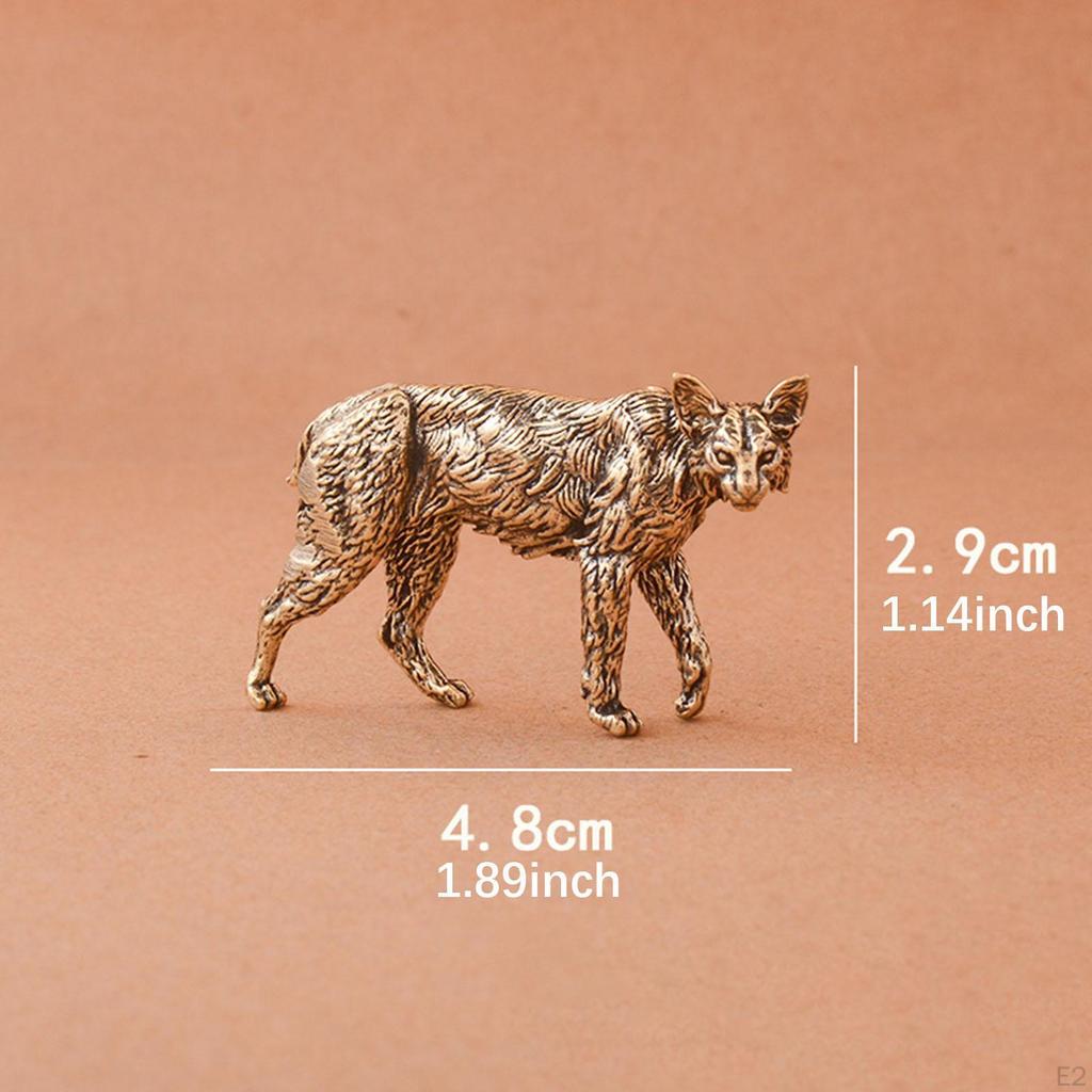 Статуэтка животного, латунная статуэтка, креативный подарок, антикварный орнамент фэн-шуй декор для кабинета