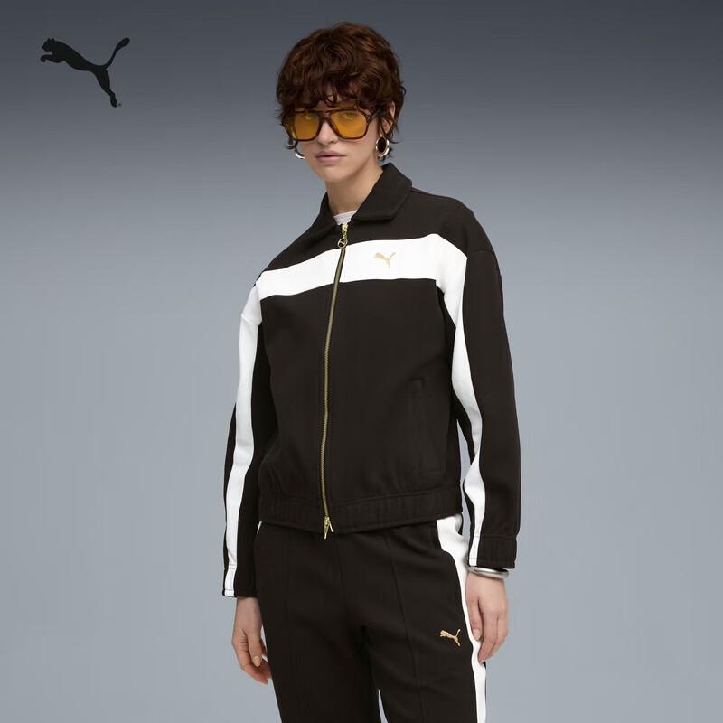 Puma Женская классическая спортивная куртка T7 с цветными полосами 633960