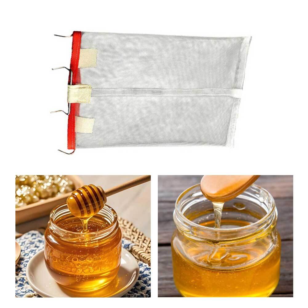 Нейлоновая медовая фильтрующая сетка 20 mesh Для медогонок 37x22 см Эффективное сито Для пчеловодства Инструменты для откачки Садовые инструменты