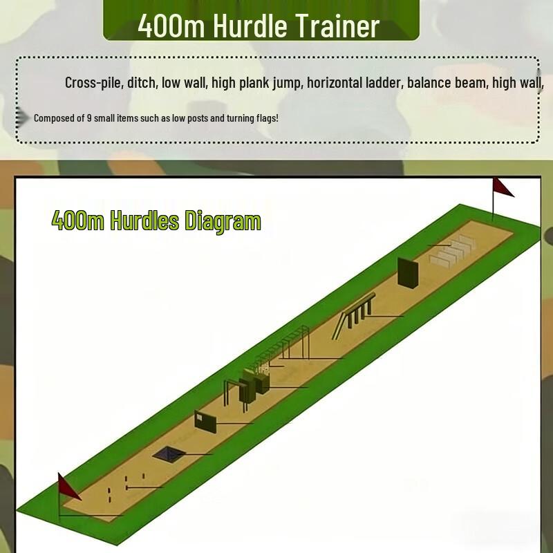Datangyu 400m Obstacle Course Training Equipment