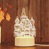 Creative Gift 3d Night Light Led Bedroom Decoration Plug-in Small Table Lamp Birthday Gift