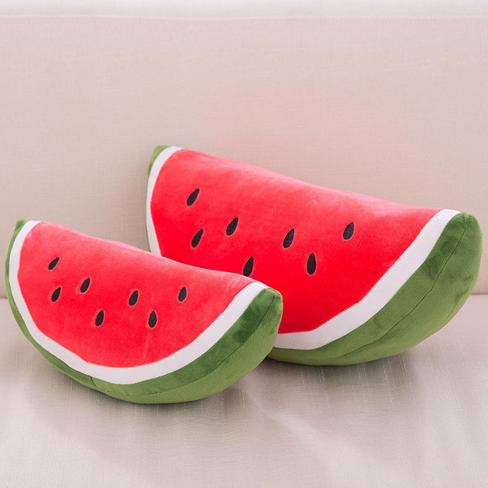 Cute Watermelon Hugging Pillow Comfortable and Hand Feel Gift for Christmas Birthday