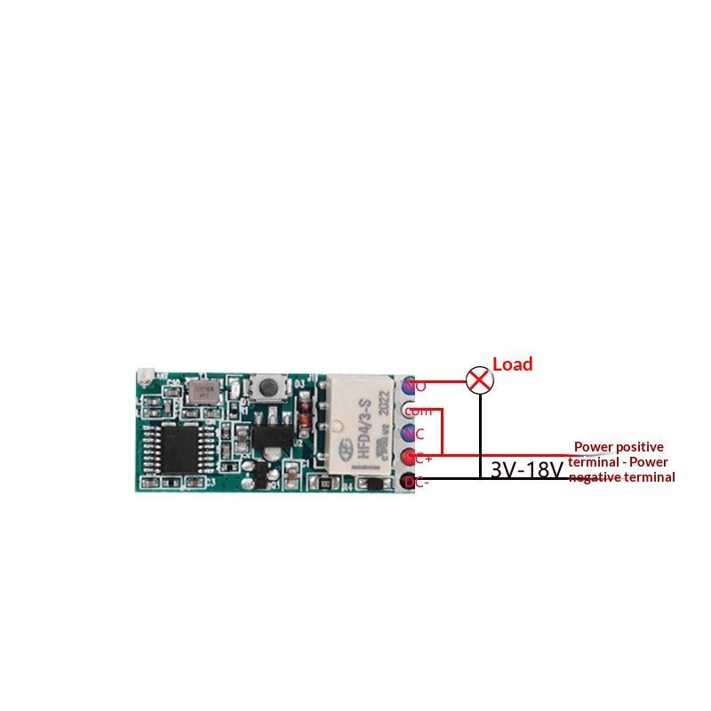 1 Комплект Светодиодный Контроллер Лампы Микро Приемник Передатчик 433 МГц DC 3V 6V 12V 24V Мини Реле Беспроводной Радиочастотный Пульт Дистанционного Управления Переключатель