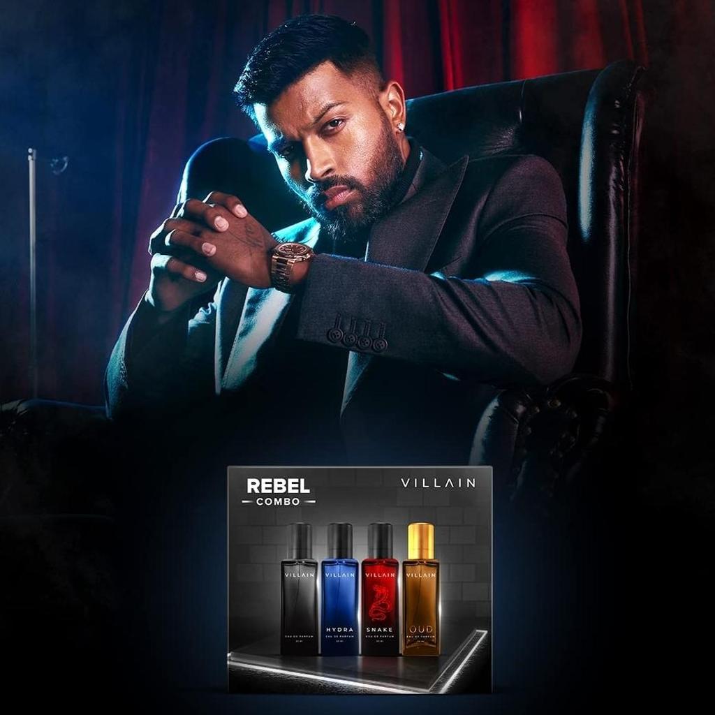 Подарочный набор Rebel Luxury Perfume для мужчин 4x20 ML | духи с стойким ароматом | Электронная обработка данных