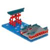 nanoblock Itsukushima Shrine Torii Gate NBH_222