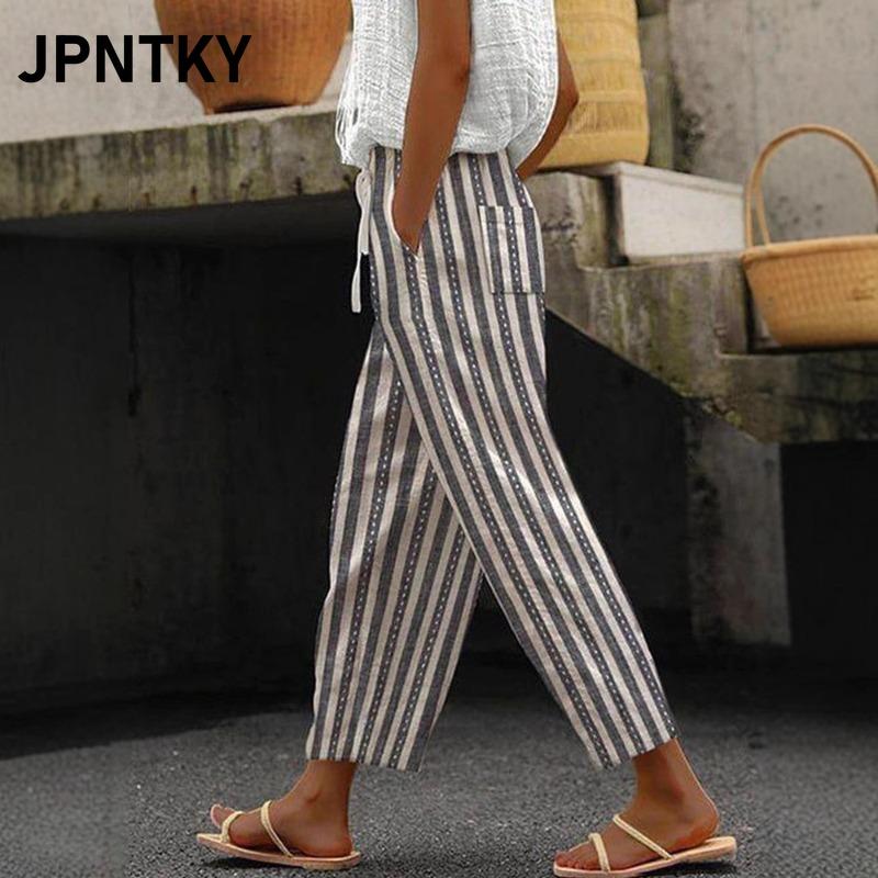 Женские модные повседневные брюки и капри JPNTKY