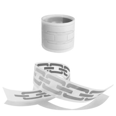 Светоотражающая нашивка с узором замка, утюг на одежде, серебряная светоотражающая лента 3X100 см, Parches Ropa Diy, термопресс, безопасная аппликация