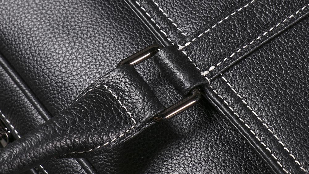 Мужской executive портфель | Премиальная сумка для ноутбука из натуральной кожи | Тонкая 15-дюймовая сумка-мессенджер для деловых поездок