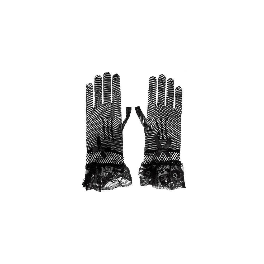 Детские свадебные перчатки с бантом, короткие женские перчатки для девочки, праздничные перчатки принцессы для дня рождения