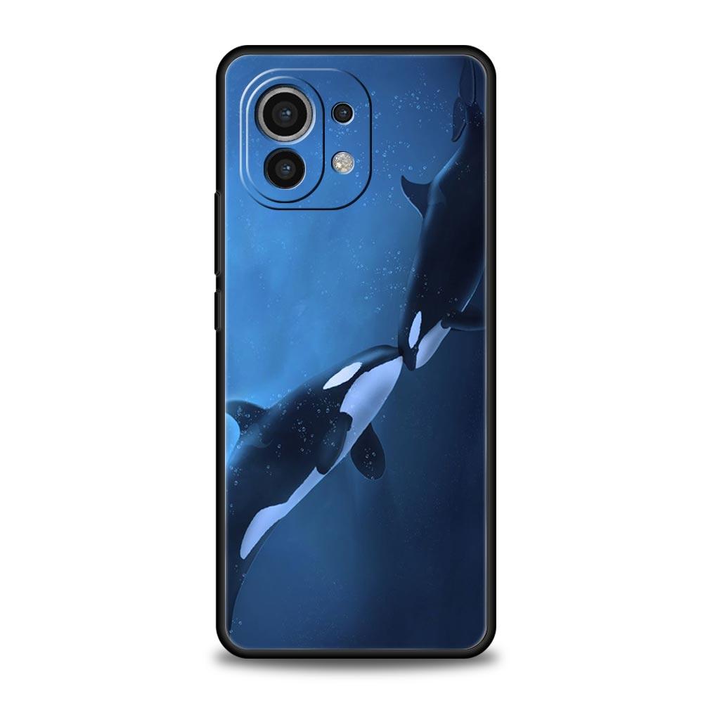 Чехол для телефона Orca ocean lovely killer whale для Xiaomi 14 13T 12T Pro 12 13 11 Ultra Mi Note 10 Lite 10T 5G 11X Pro 11i 9T
