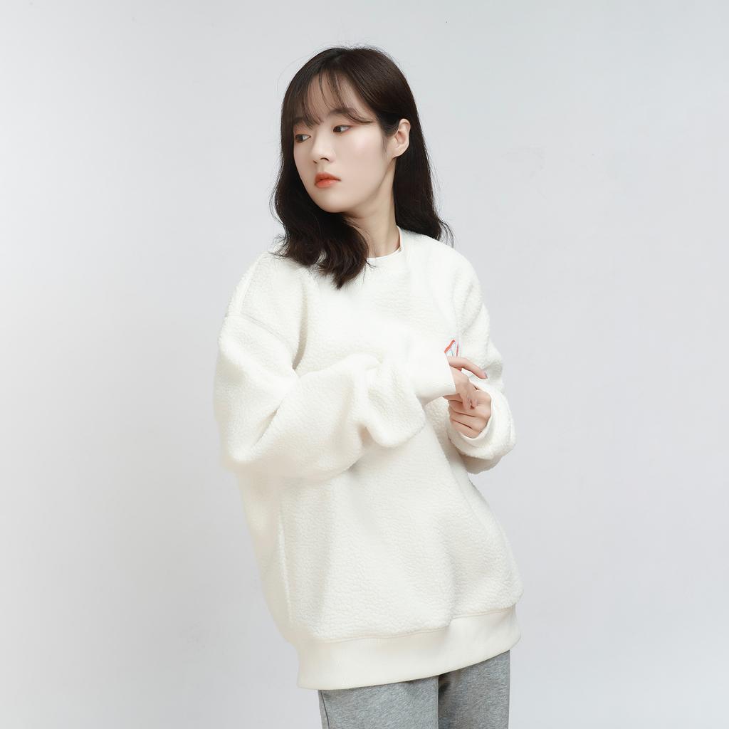 New MLB Sweatshirts Unisex Cream 3AMTF5316-50CRS