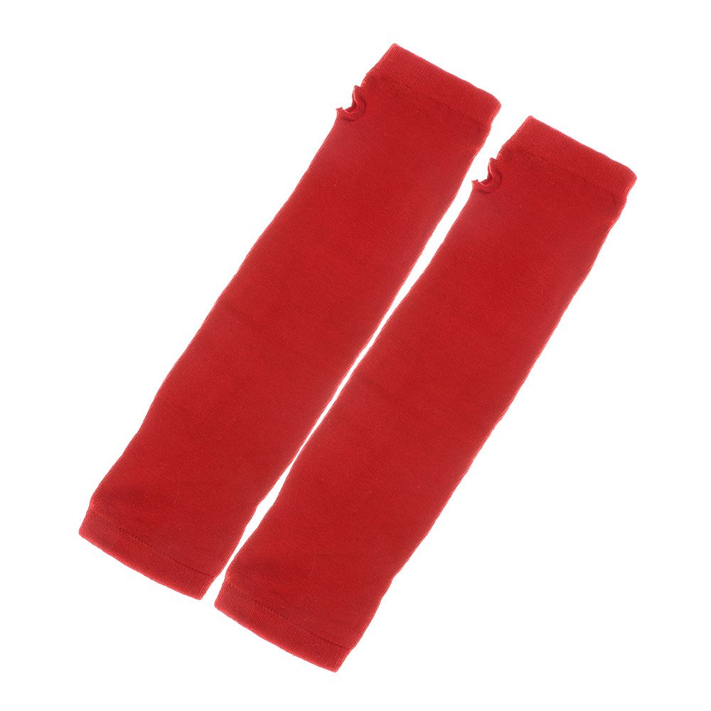 Oversleeve Winter Autumn Knitted Arm Warmers Elbow Mittens Fingerless Gloves Sleeves Long Gloves