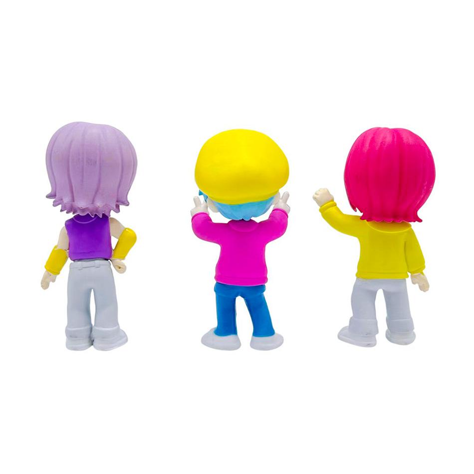 1-6pcs Kpop Demon Hunters Figure Model Toys Cartoon Gaming Peripherals Desk Decoration Collection Figures Model Toys Gifts