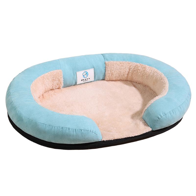 Домик-кровать для питомца Четыре сезона Кровать для кошки собаки Теплый Съемный чехол Моющийся Укрытие для питомца Овальное отверстие Гнездо для питомца В помещении На улице Коврик для питомца
