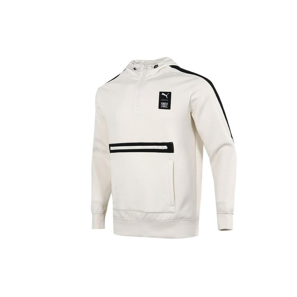 Puma X First Mile Paneled Pocket Training Hoodie Men Hoodie Off-White 532339-73