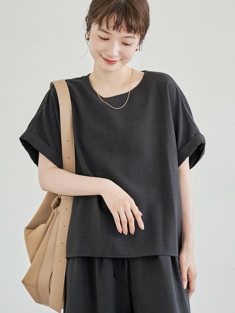 Комплект футболка и блузка Cohen с льняным эффектом, 76756000011, 2350 Бежевый (23), Средняя