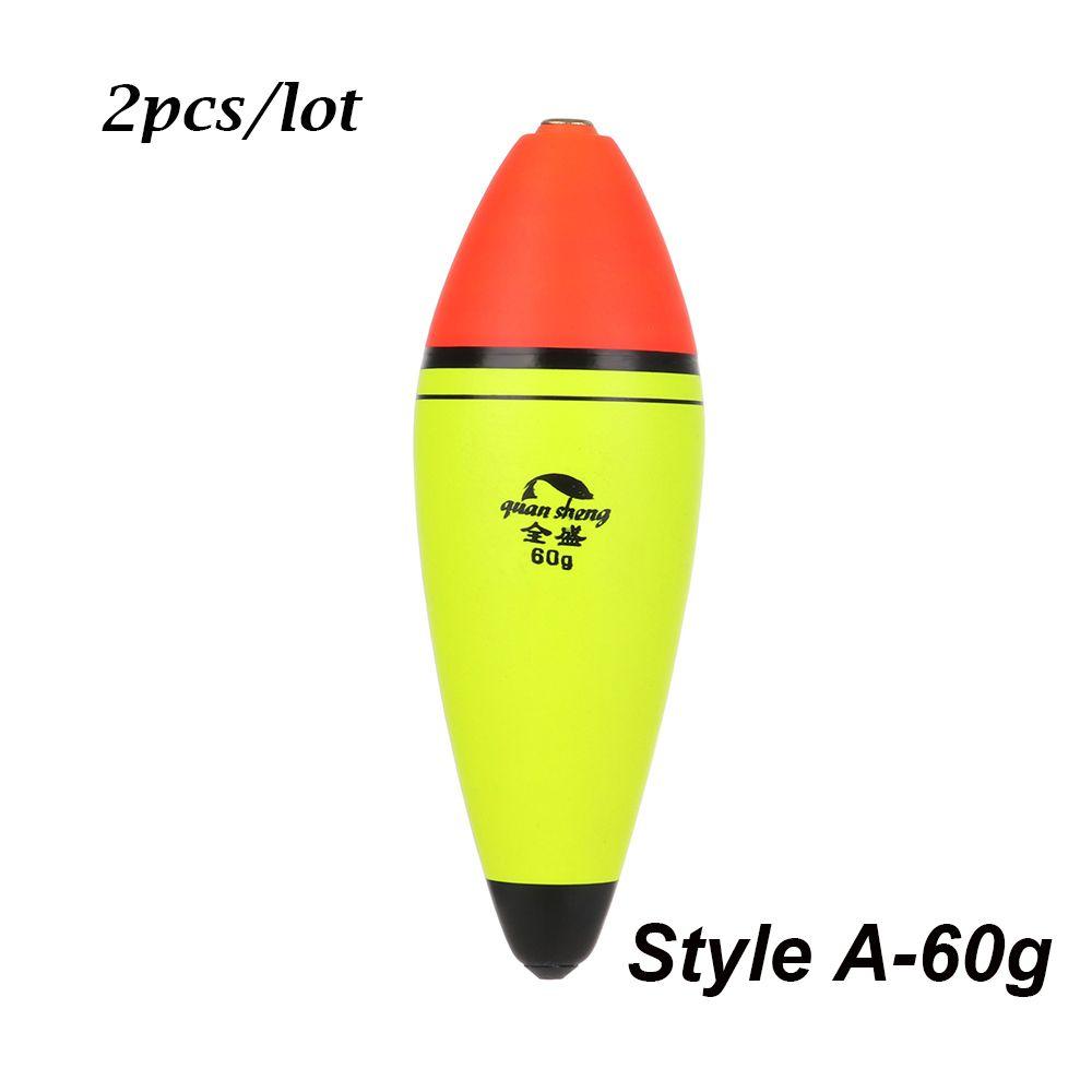 2pcs/lot High Quality Cat fish Plastic Eva Foam Bobber Ball Boia Fishing Float