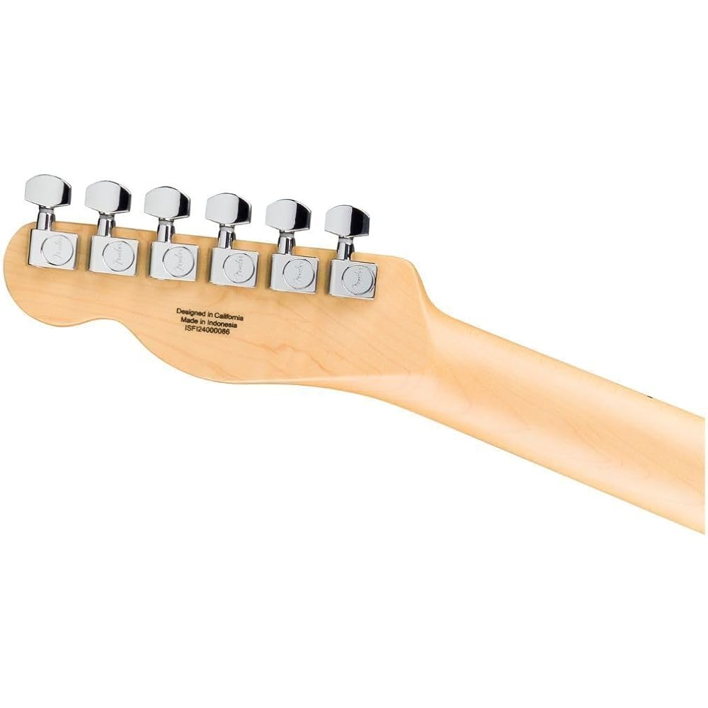 Fender Standard Telecaster® electric guitar, Maple Fingerboard, White Pickguard, Aqua Marine Metallic, with soft case.