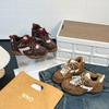 Небольшое увеличение внутренней высоты женские новые хлопковые туфли осень-зима бархатные универсальные спортивные туфли-папы
