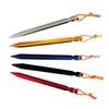 5/10pcs 18cm Ultralight Aluminium Alloy Strong Camping Hiking Tent Peg Stakes Triangular Stake Nail
