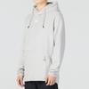Under Armour Journey Fleece Hoodie Men Tops Grey White 1373874-592