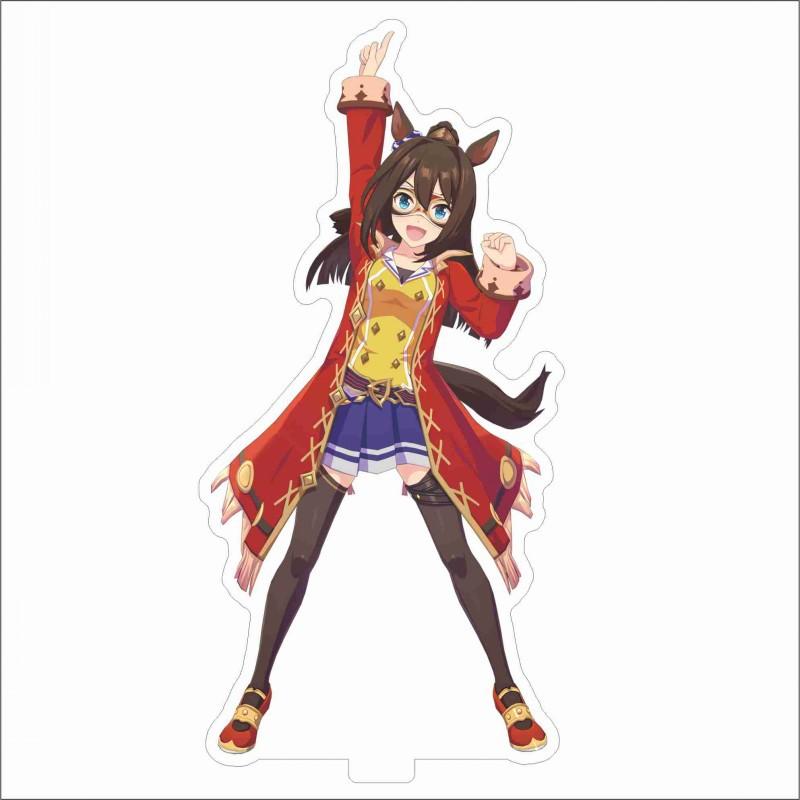 Япония красивая дербиль 15 см персонажи мультфильмов акриловая двухсторонняя подставка модель каваи милая офисная декоративная панель постоянные поклонники записи