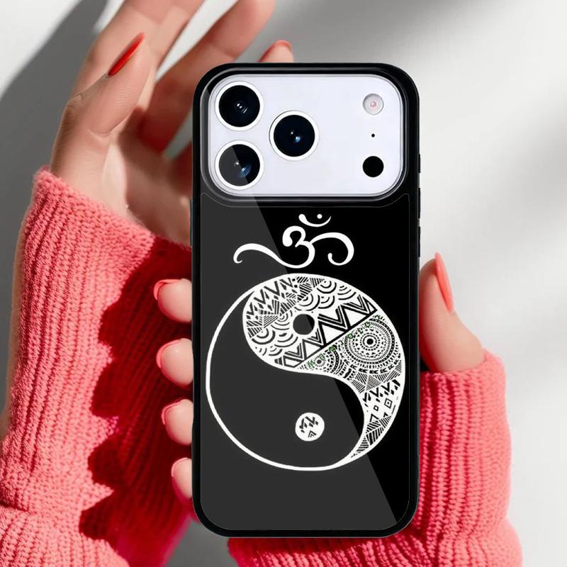 Символ Аум Ом Намасте Дзен Йога мягкий чехол для телефона для iPhone 17 16 15 14 13 Pro Max Задняя крышка для 12 11 Pro Coque