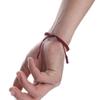 1PC/3PCs Handmade Jewelry Adjustable Tibetan Buddhist Knots Bracelet Weave Bangle Red Rope