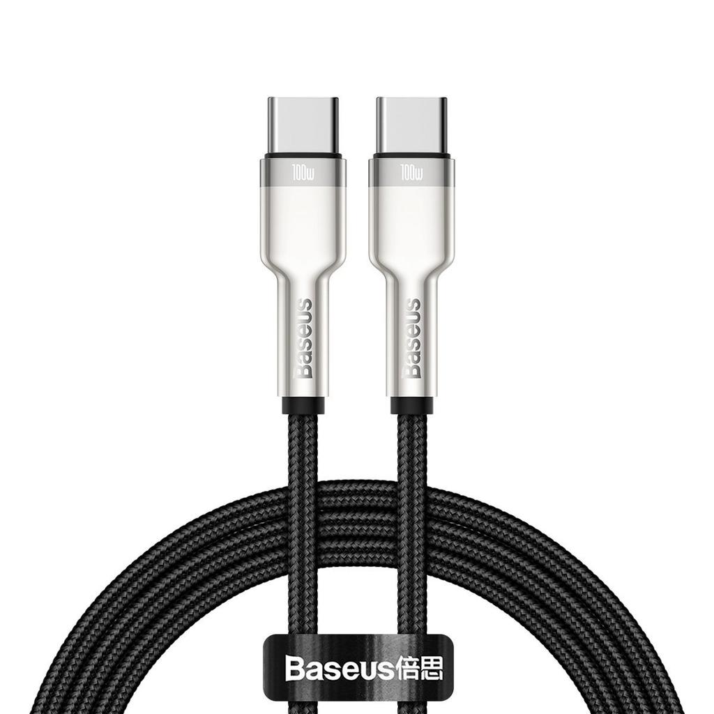 Kabel Usb-C Do Usb-C Baseus Cafule, 100W, 1M (Czarny)